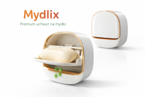 MydlixFeo2 – Wodoodporny Uchwyt na Mydło z Odpływem